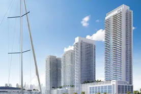 Marina Vista Real Estate Project in EMAAR Beachfront, Dubai