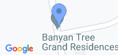 地图概览 of Banyan Tree Grand Residences