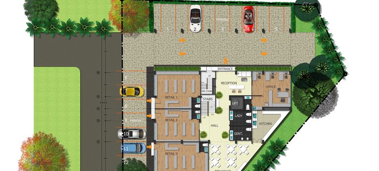 Master Plan of The Proud Condominium - Photo 1