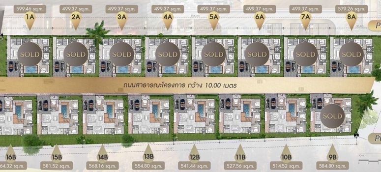 Master Plan of Baan Mae Bibury Phase 2 - Photo 1