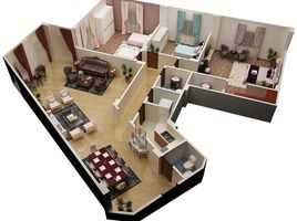 3 Schlafzimmer Appartement zu verkaufen im Beit Alwatan, 6 October Compounds