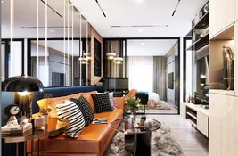 Wohnung mit 1 Schlafzimmer und 1 Badezimmer in Bangkok, Thailand im Projekt Origin Place Bangna, verfügbar zum Verkauf