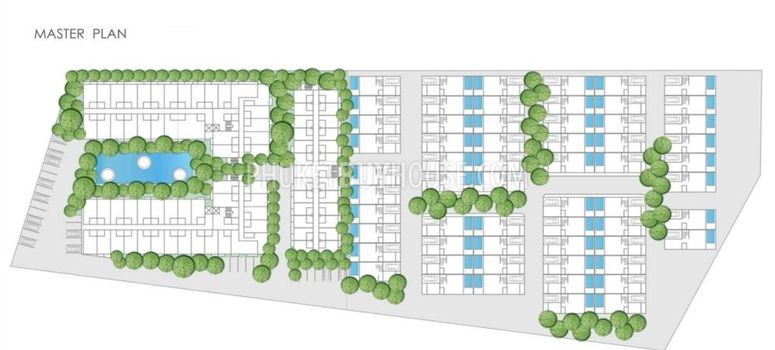 Master Plan of ในหาน บีช คอนโด - Photo 1