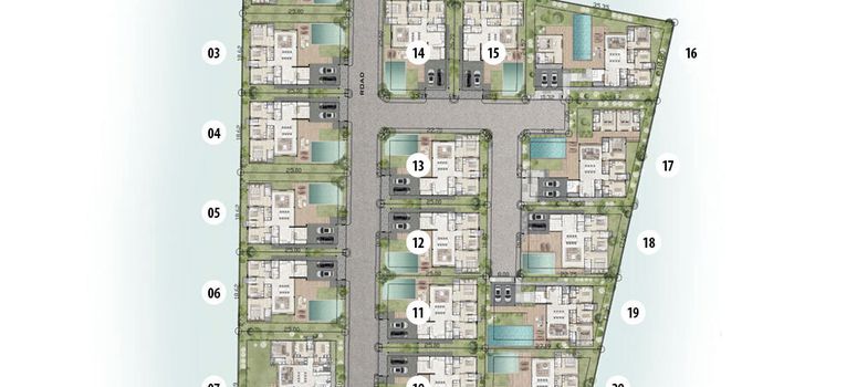 Master Plan of Zensiri Lakeside Mabprachan - Photo 1