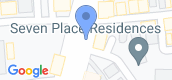地图概览 of Seven Place Executive Residences
