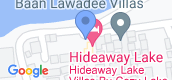 Map View of Hideaway Lake Villas By Cozy Lake