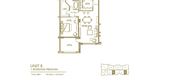 Unit Floor Plans of Golden Mile 1