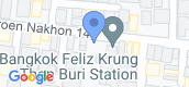 Map View of Bangkok Feliz At Krungthonburi Station