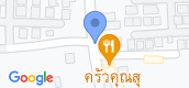 Map View of Thana Village Rama 5 - Bangyai