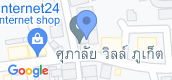 Map View of Supalai Ville Phuket