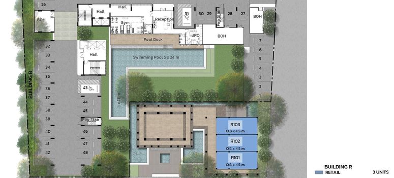 Master Plan of ดิ โอโซน คอนโดมิเนียม - Photo 1