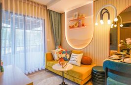 คอนโด with 1 ห้องนอน and 1 ห้องน้ำ is available for sale in ภูเก็ต, ไทย at the เดอะ คิวบ์ อะเมซ development