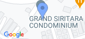 地图概览 of Grand Siritara Condo