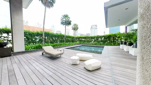 3D视图 of the Communal Pool at 185 Rajadamri