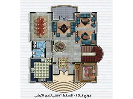 8 Bedroom Villa for sale at Mena Garden City, Al Motamayez District