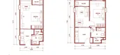 Unit Floor Plans of Bellevue Beachfront Condo