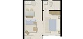 Unit Floor Plans of Baan Thew Talay Blue Sapphire