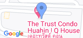 Karte ansehen of The Trust Condo Huahin