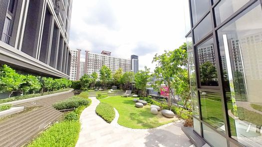 3D Walkthrough of the Communal Garden Area at Centric Ratchayothin