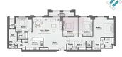 Unit Floor Plans of Executive Tower A
