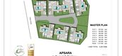 Генеральный план of APSARA by Tropical Life Residence