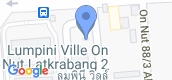Map View of Lumpini Ville On Nut – Lat Krabang 2