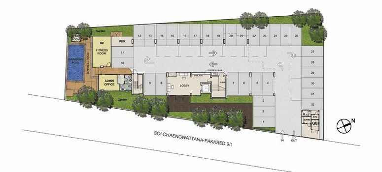 Master Plan of พายน์ คอนโด - Photo 1