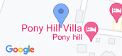 地图概览 of Pony Hill Villa