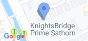 Map View of Knightsbridge Prime Sathorn