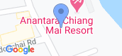 地图概览 of Anantara Chiang Mai Serviced Suites