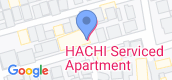 地图概览 of HACHI Serviced Apartment