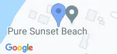 Karte ansehen of Pure Sunset Beach