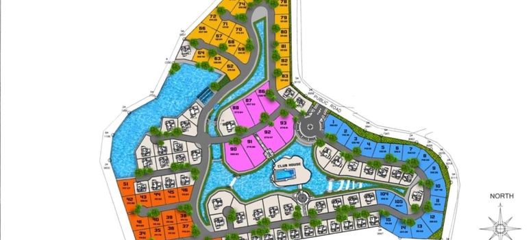 Master Plan of เดอะ วิลเลช แอด ฮอร์สชู พอยท์ - Photo 1