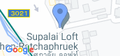 Просмотр карты of Supalai Loft Sathorn - Ratchaphruek