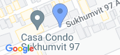 ทำเลที่ตั้ง of Casa Condo Sukhumvit 97