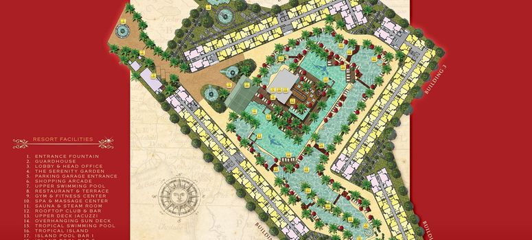 Master Plan of Arcadia Beach Resort - Photo 1
