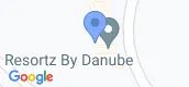 Map View of Resortz by Danube