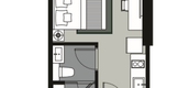 Unit Floor Plans of Whizdom Station Ratchada-Thapra