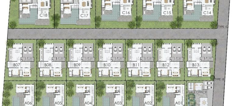 Master Plan of Pool Villa 18 Samui - Photo 1