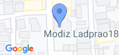 地图概览 of Modiz Ladprao 18