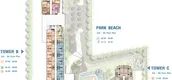 Генеральный план of Lumpini Park Beach Jomtien