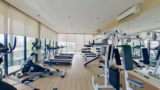 Vista en 3D of the Communal Gym at The Trust Condo Huahin