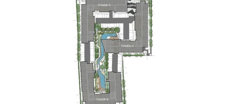 Master Plan of ดิ เอ็กเซล ไฮด์อะเวย์ รัชดา - ห้วยขวาง - Photo 1