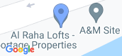Map View of Al Raha Lofts 1