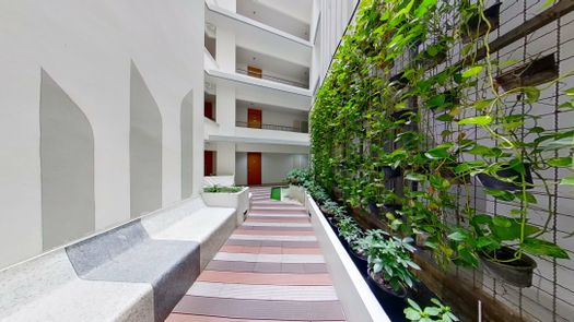 3D视图 of the Communal Garden Area at Residence 52