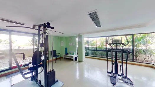 3D视图 of the Fitnessstudio at Blue Mountain Hua Hin