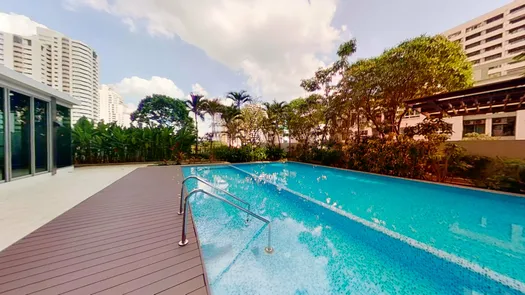 3D视图 of the Communal Pool at The Madison