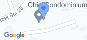 地图概览 of Chic Condo