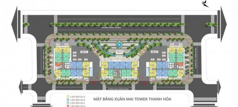 Master Plan of Xuân Mai Tower Thanh Hoa - Photo 1