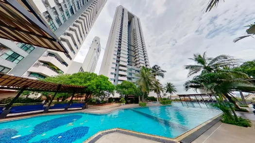 3D视图 of the Communal Pool at Sathorn Gardens
